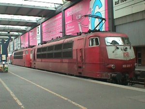 103er Doppeltraktion mit 103 231 und 103 206